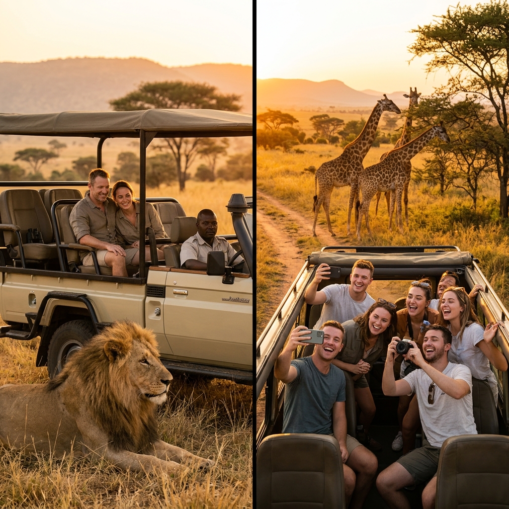 Private Safari in Tanzania vs Group Safari: Cost and Experience Compared