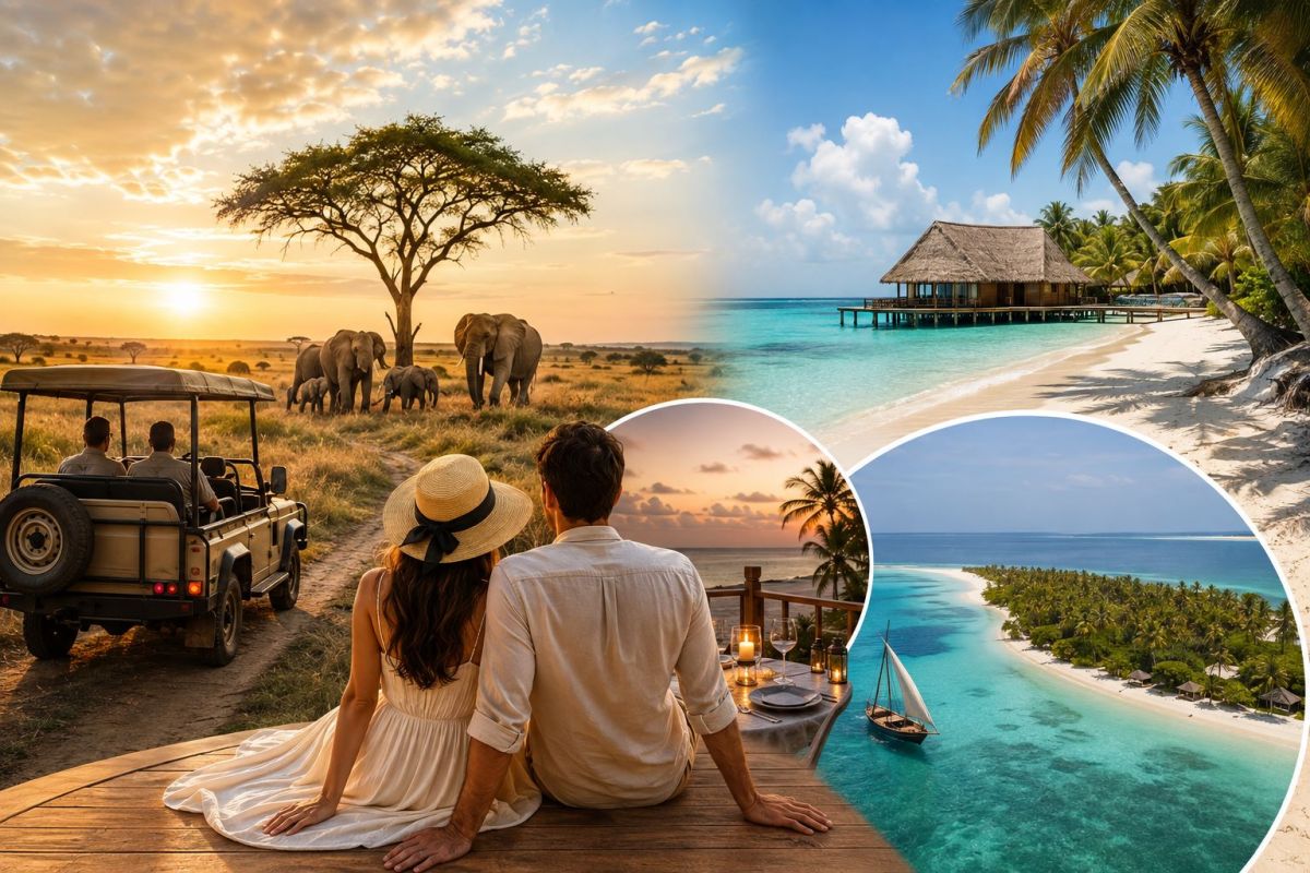 Tanzania Honeymoon Safari and Zanzibar Itinerary